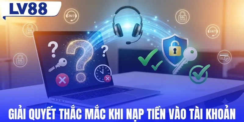 Giải quyết các thắc mắc khi nạp tiền vào tài khoản
